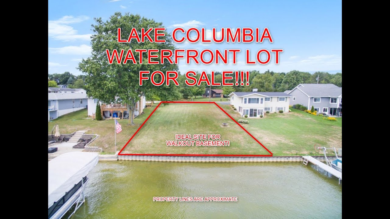 SOLD Great Building Site on Lake Columbia For Sale!!! YouTube