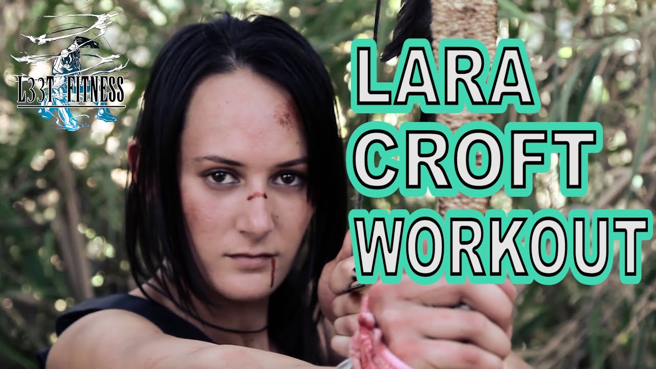 30 Minute Lara Croft Workout Plan with Comfort Workout Clothes