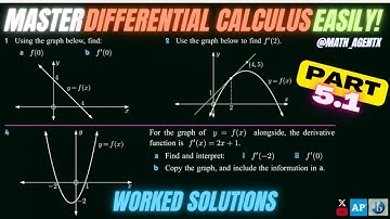 Differential Calculus | Graphing Exam Questions