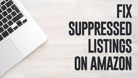 Suppressed listings on amazon ││ How to Fix it?││Urdu Nov 2021