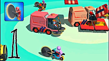 Saw machine.io - Gameplay Walkthrough Part #1 (Android, iOS) | Blue Sky Play