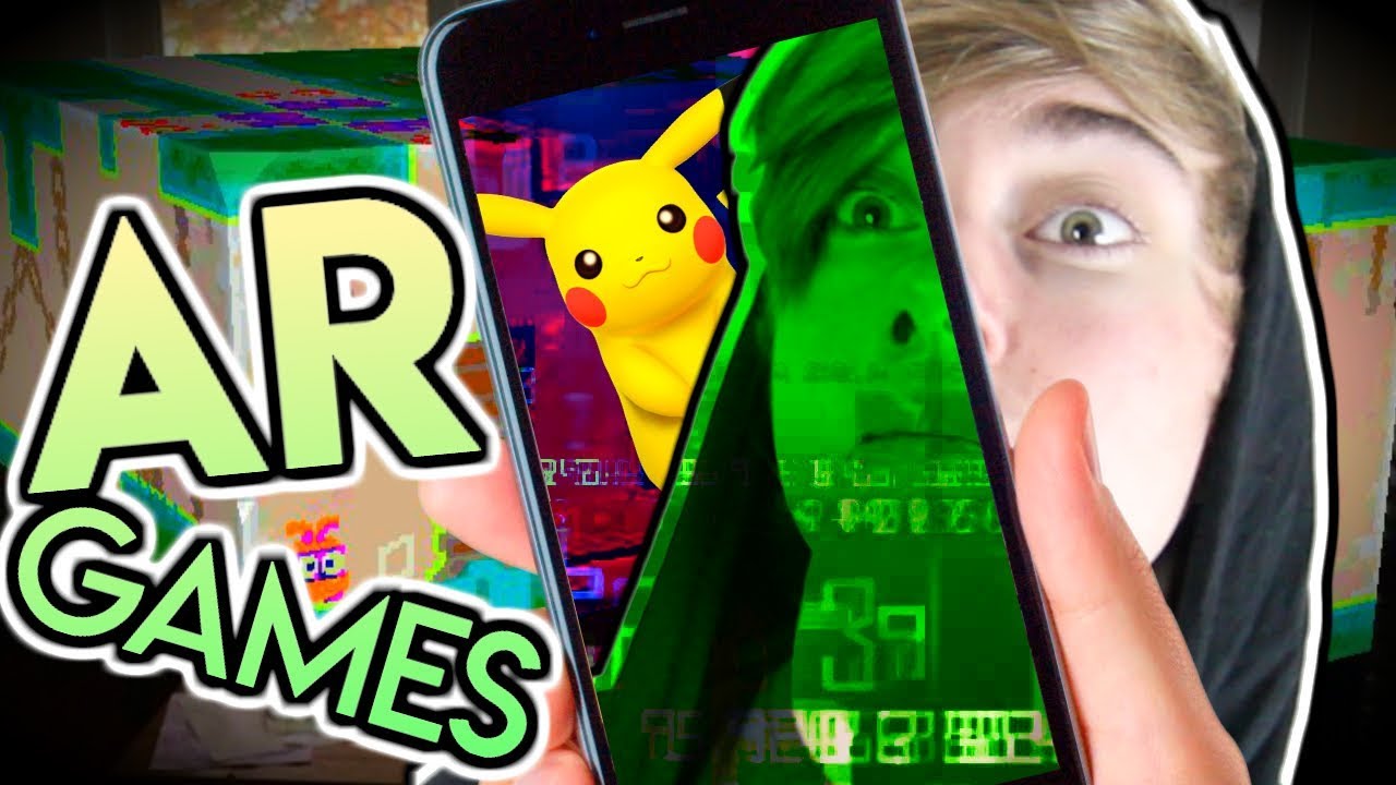 NEW iPHONE AR GAMES! (Stack AR, Flat Pack, Zombie Gunship Revenant AR)