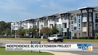 NCDOT provides update on projected cost of the Independence Boulevard extension to ease traffic f...