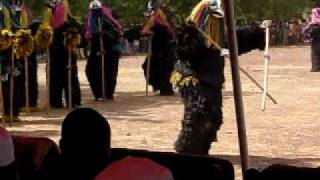 Traditional Burkinabe masks