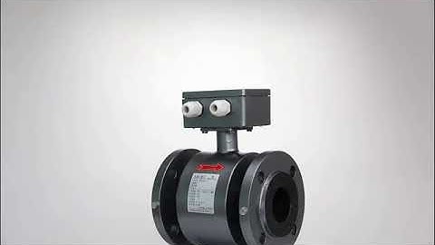Split type electromagnetic flow meter