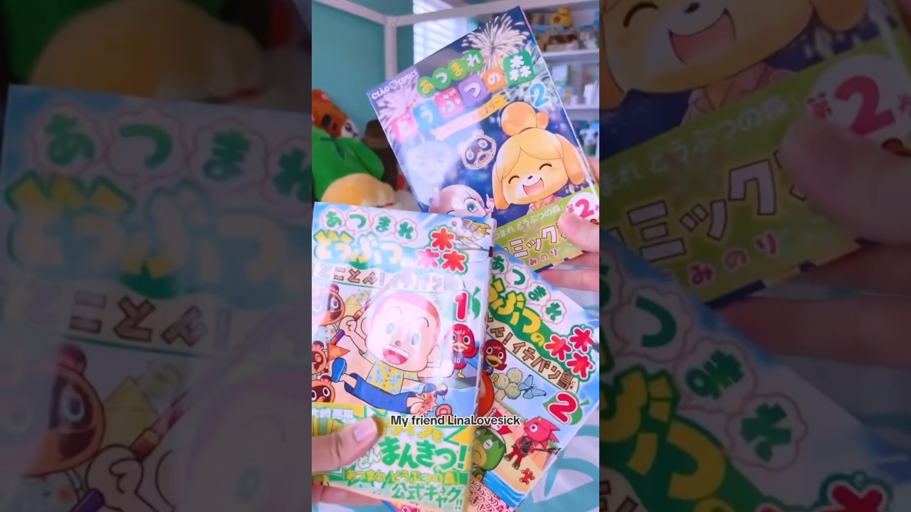 Japanese Animal Crossing Manga from Kinokuniya!