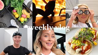 VLOG | i'm training for a triathlon? apartment viewings, BTS tiktok, markets, tennis, date night etc