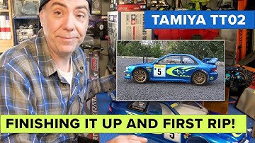 Full Kit Build Part 4 - TAMIYA TT02 Subaru Impreza Monte-Carlo ’99