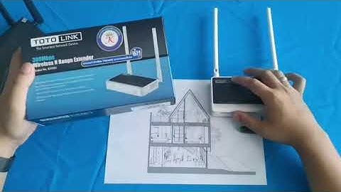 TOTOLINK EX302 WirelessN Range Extender อุปกรณ์ทวนสัญญาณWI-Fi