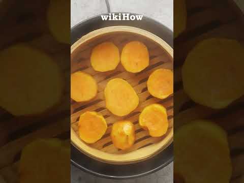 Video: How to Cook Steamed Sweet Potatoes: 9 Steps (with Pictures)