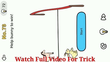 Brain Out Level 80 Help bunny to win