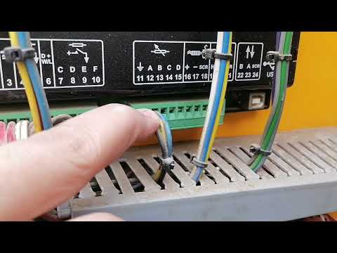 ازاي احدد نقط قراءة وحماية الزيت والحراره في شاشات الديب سي