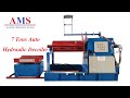 7 Tons Hydraulic Uncoiler