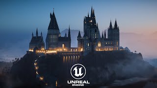 Stunning Re-Creation of Hogwarts in Unreal Engine 5 and 3ds Max || Full Making Of