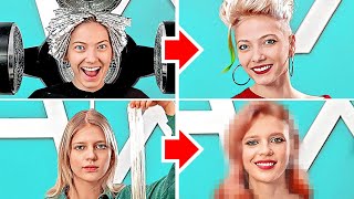 HAIR TRANSFORMATIONS AND MAKEUPS YOU'LL BE SURPRISED OF