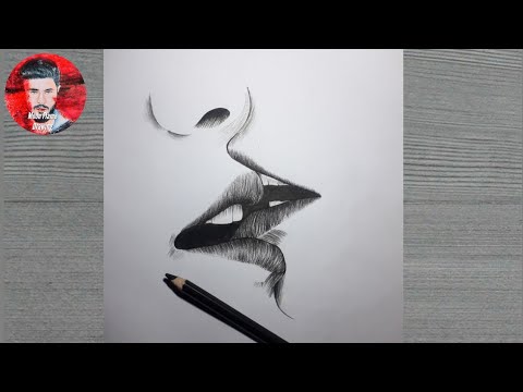 How to Draw Anime Kissing Lips  Face Tutorial  AnimeOutline