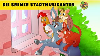 Die Bremer Stadtmusikanten | KONDOSAN Deutsch - Hörspiel zum einschlafen | Märchen für Kinder