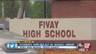 No arrests yet in sex act video students recorded at Fivay High School in Hudson