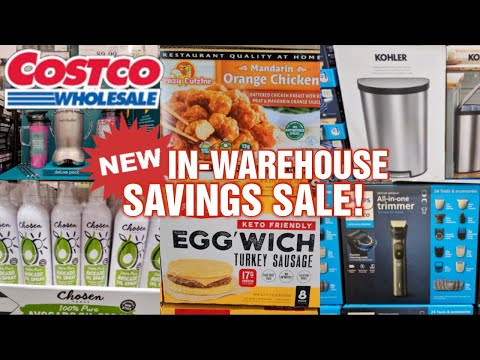 COSTCO NEW IN-WAREHOUSE SAVINGS SALE for MAY/JUNE 2024! GOING ON NOW! 🛒 LOTS of GREAT SAVINGS!