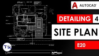 DETAILING Part 4  (Site Plan) in AutoCAD Architecture 2023