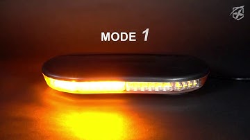 Xprite Amber Delta Series 30W COB LED Rooftop Strobe Light with Magnetic Base Display（2019Great）