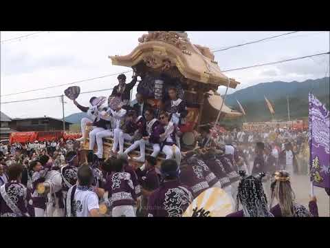 #森屋 #だんじり 令和6年 #建水分神社 #宮入 #南河内だんじり祭り 大阪府千早赤阪村