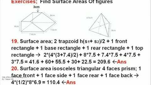 Grade 8 Math - Segment II Unit 7 - Area