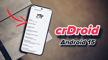 First Look at crDroid v11: Android 15 with INSANE Customization Options! [BETA] 🤯