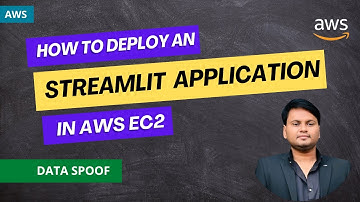 Deploying an Streamlit application on AWS EC2 instance | AWS Solution Architect