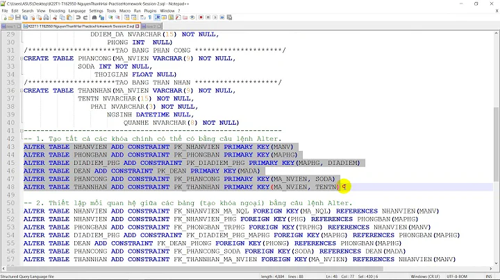 Bài Tập Chuyển SQL Server Sang MySQL