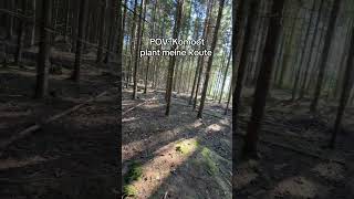 Wenn Komoot meine Route plant😭#Bikepacking #Cycling #fahrrad