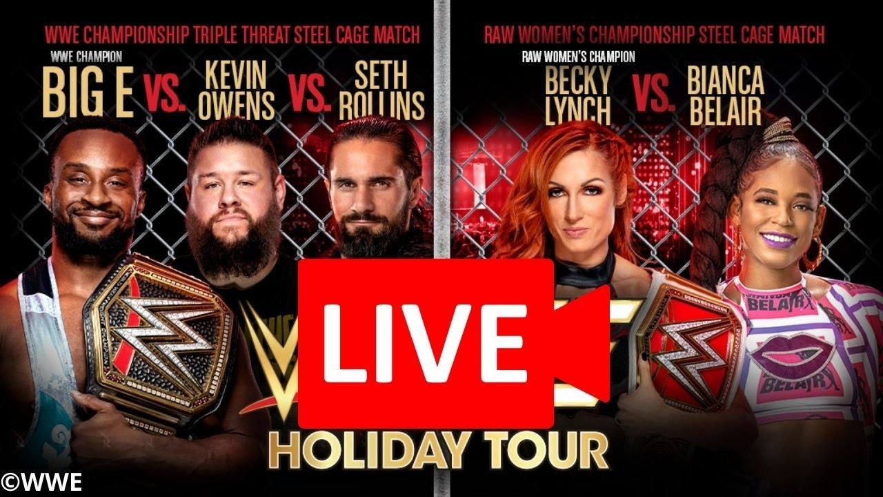 who is on wwe holiday tour