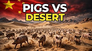 China Released Pigs Into the Desert to Fix the Soil — Scientists Couldn't Believe the Results