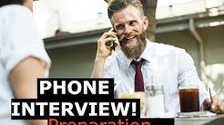 Phone Interview Questions and Tips Example and Preparation Final
