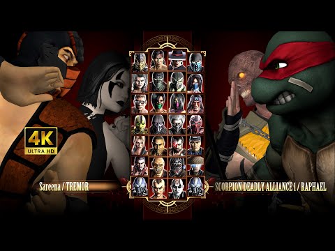 Видео: Игра за Tremor & Sareena в Mortal Kombat Komplete Edition на PC Expert в 4K