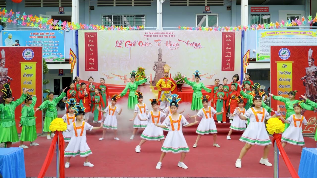 Giỗ Quốc Tổ Hùng Vương 2023 - TH Phù Đổng