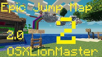 Minecraft Epic Jump Map 2.0 with Dare112 part 2 - Finale