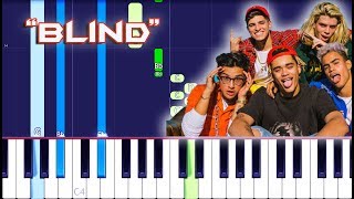PRETTYMUCH - Blind Piano Tutorial EASY (Piano Cover)