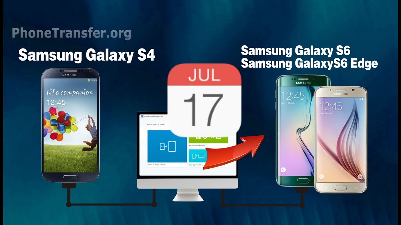 [S4 Calendar to S6 Edge+] How to Copy Calendar from Samsung Galaxy S4