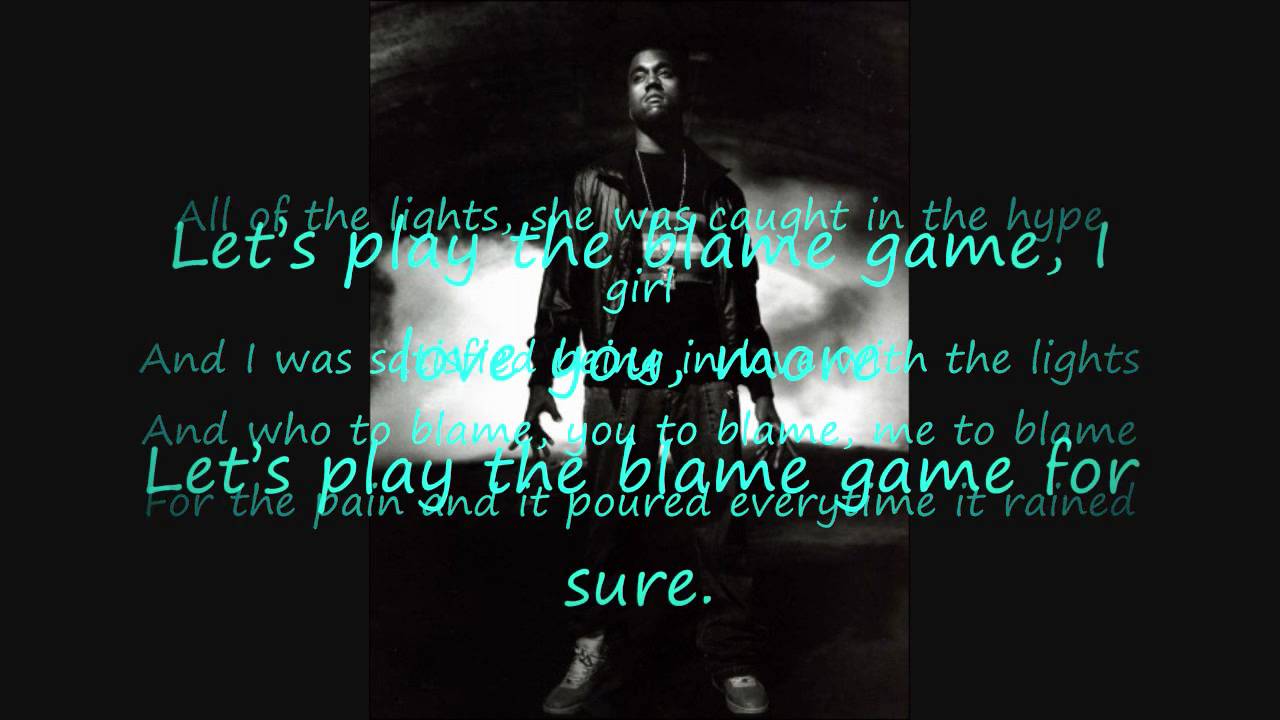 John Legend- Blame Game Lyrics on Screen HD - YouTube Music.