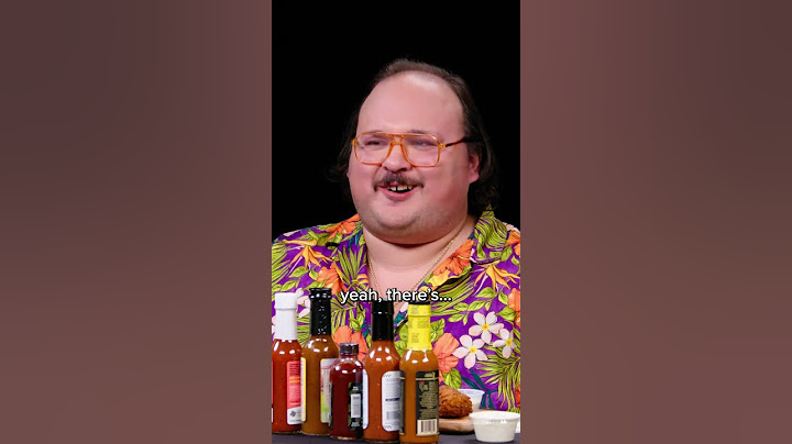 Stavros Halkias bringing 14 sides of ranch to Hot Ones = PRO MOVE 😂