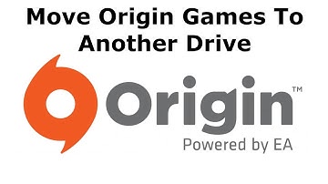 How To Move Origin Games To Another Drive