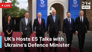 LIVE: UK Defence Secretary Healey Hosts E5 Talks with Ukraine’s Defence Minister Shmyhal | AC1G