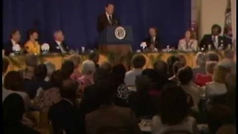 President Reagan's Remarks at a Fundraising Lunche...