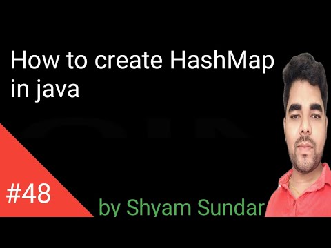How to create HashMap in java || Shyam Sundar - YouTube