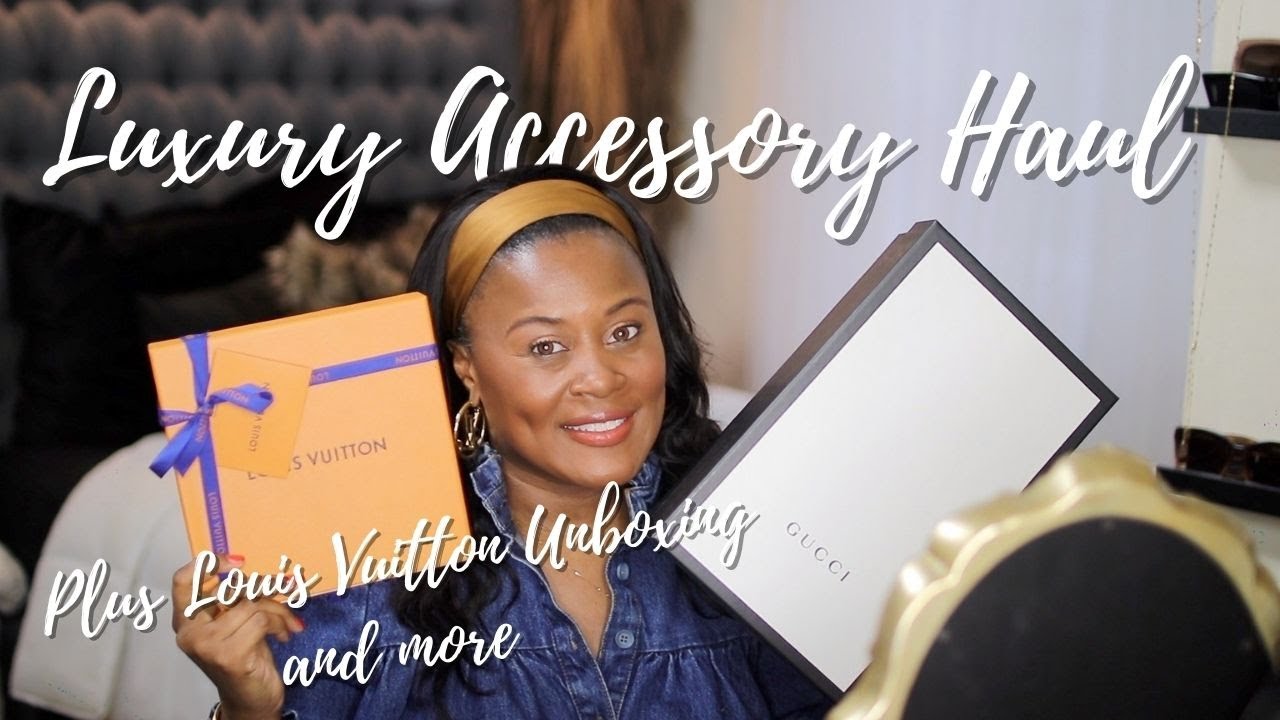 LOUIS VUITTON LUXURY UNBOXING HAUL! FEATURING GUCCI/VERSACE