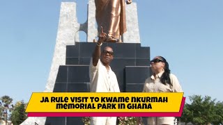 Ja Rule Visit to Kwame Nkurmah Memorial Park in Ghana before his ground breaking