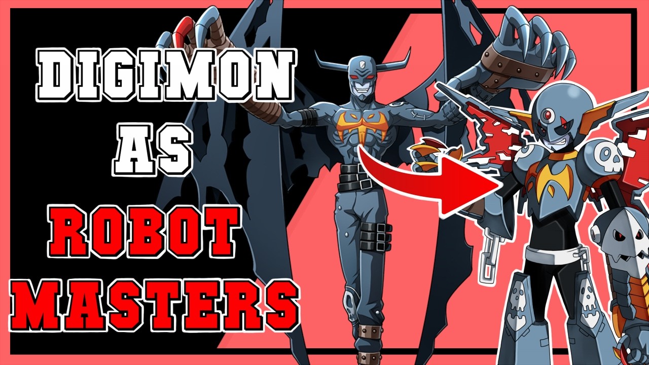 Я превратил Дигимонов в боссов Мегамена.