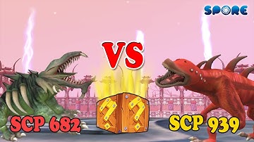 SCP-682 vs SCP-939 | Horror Fun Arena [S1E7] | SPORE