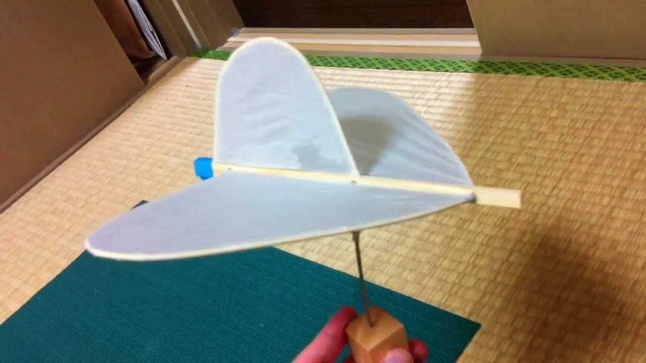 100均で買った竹ヒゴ飛行機を本気モードで作ってみる オチあり Youtube